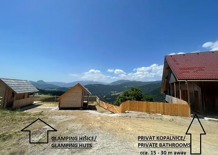 Alloggio per agriturismo Farmstay&glamping Visocnik Ljubno